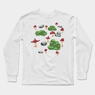 Nature pattern Long Sleeve T-Shirt